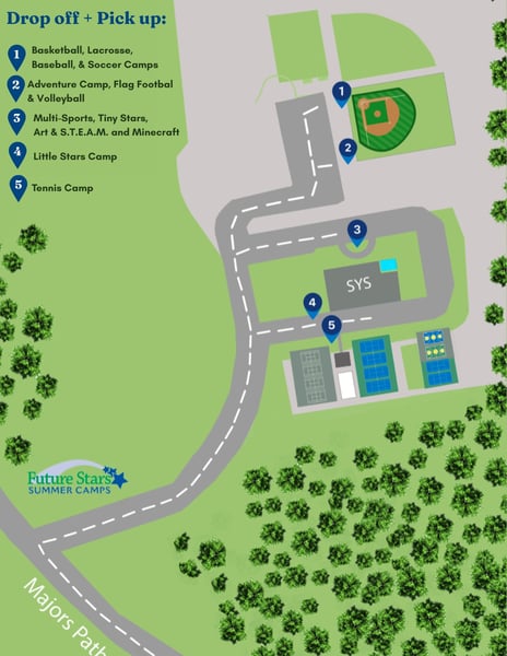 Southampton Summer Camp Map 2025