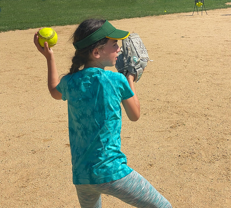 softball camp practice