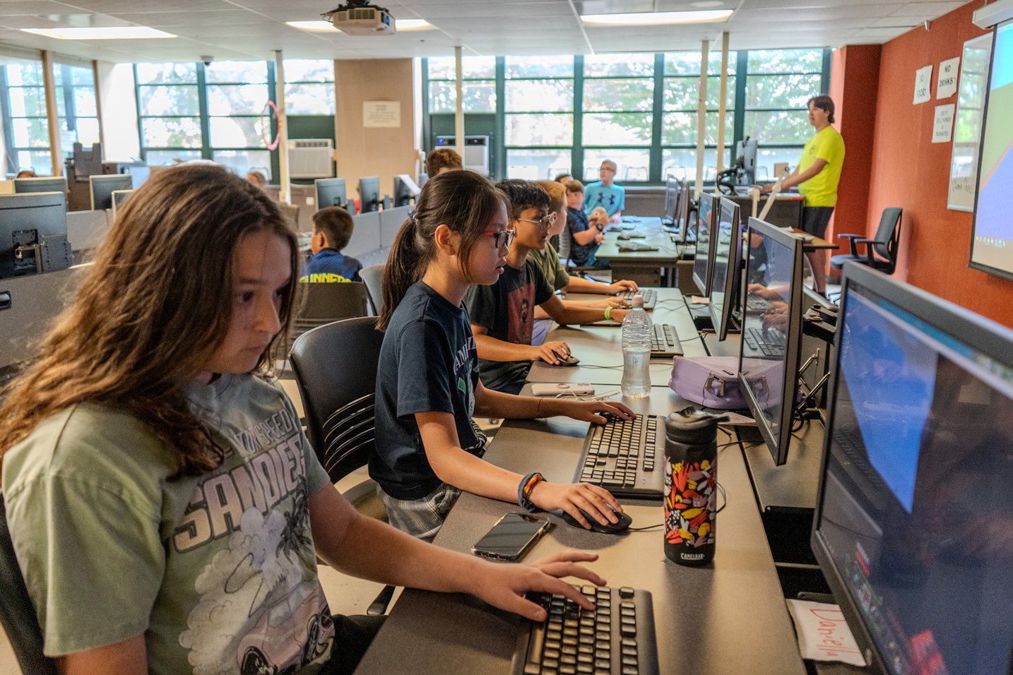 STEAM_campers_coach_classroom